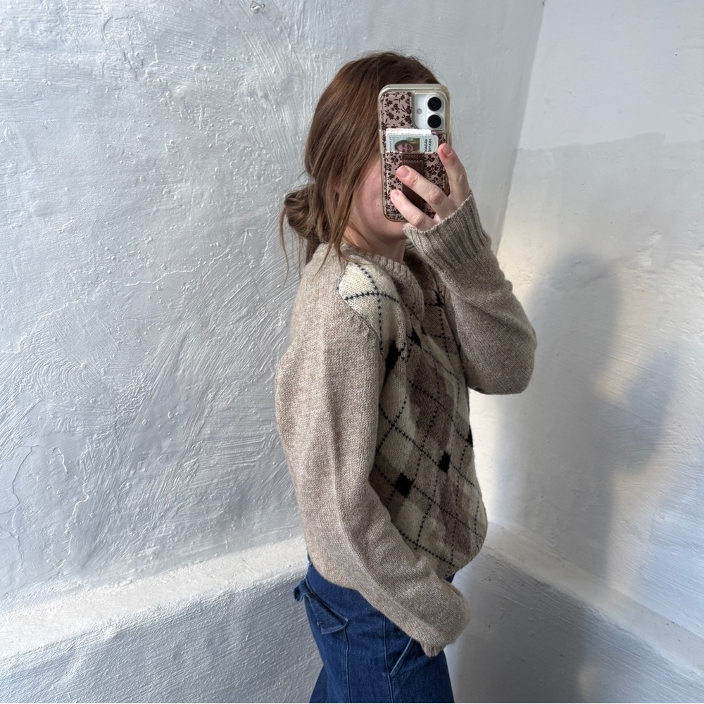 vintage McGregor argyle V-neck sweater - Picture 10 of 13